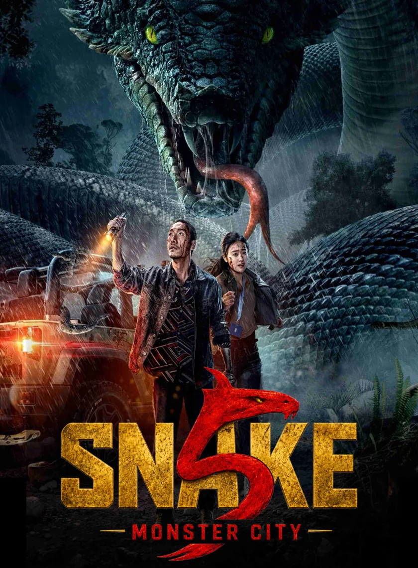 Snake 5 - Monster City (2026) (Hindi + Chinese) Dual Audio Hollywood Movie HD ESub