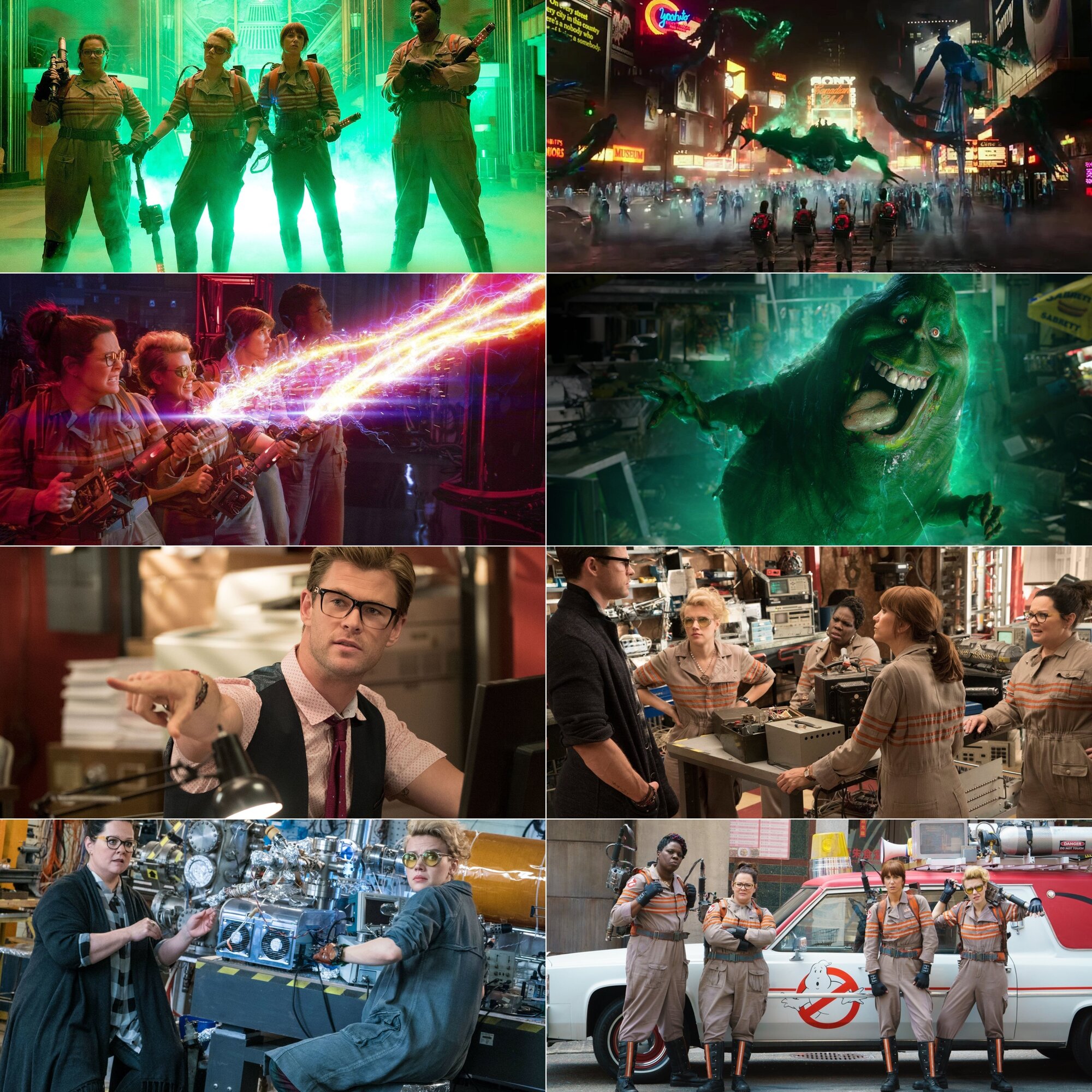 Ghostbusters (2016) (Hindi + English) Dual Audio Hollywood Movie BluRay HD ESub screenshot